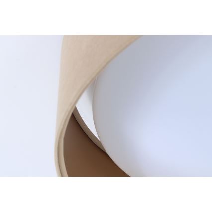 LED griestu gaismeklis GALAXY LED/24W/230V Ø 44 cm bēšs/zelts