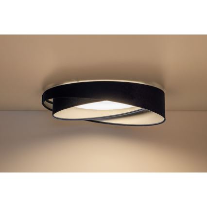 LED griestu gaismeklis GALAXY MODERN LED/24W/230V Ø 55 cm, zila/sudraba