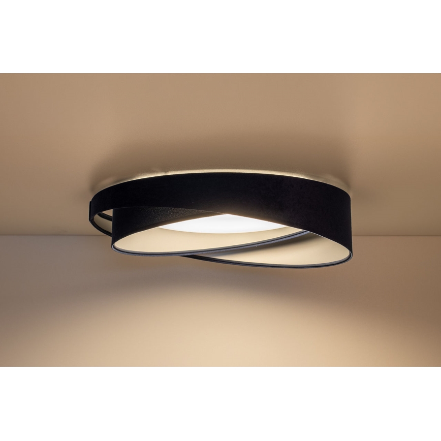 LED griestu gaismeklis GALAXY MODERN LED/24W/230V Ø 55 cm, zila/sudraba