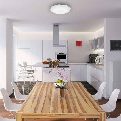 LED griestu gaismeklis HEX LED/16W/230V