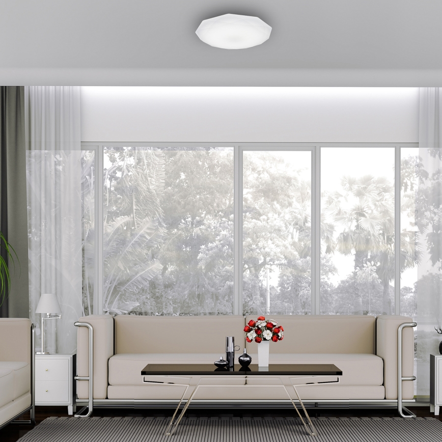LED griestu gaismeklis HEX LED/16W/230V