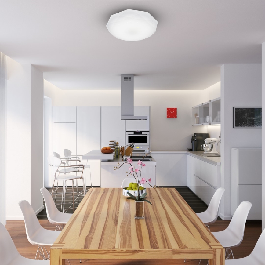 LED griestu gaismeklis HEX LED/24W/230V