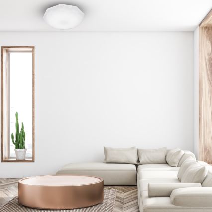 LED griestu gaismeklis HEX LED/24W/230V