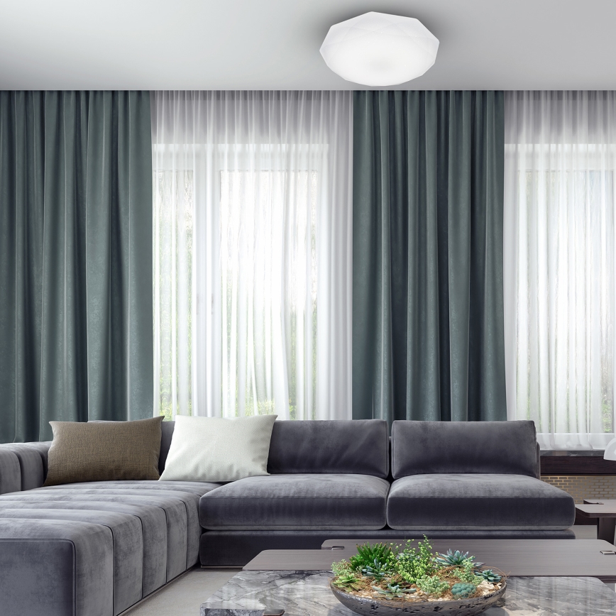 LED griestu gaismeklis HEX LED/24W/230V