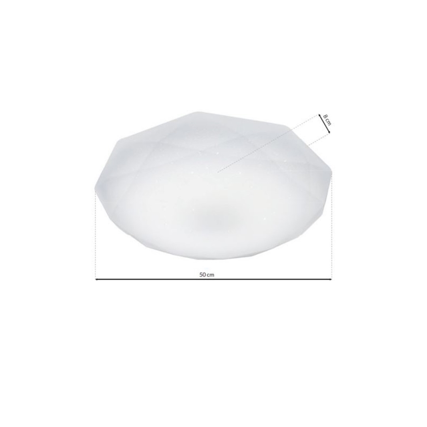 LED griestu gaismeklis HEX LED/24W/230V