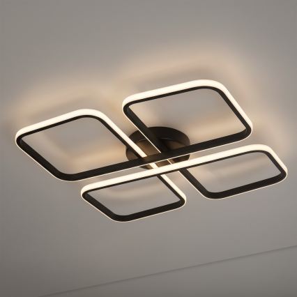 LED griestu gaismeklis HIDALGO LED/40W/230V melns