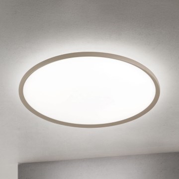 LED griestu gaismeklis KANT LED/66W/230V 2700/3000/4000K Ø 80 cm bēšs
