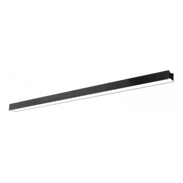 LED griestu gaismeklis KOLINE — virsmas piestiprināms vai piekārts, 40 W, 230 V, 3000/4000/6500 K, 120 cm, melns