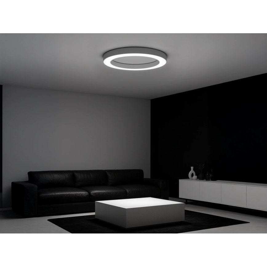 LED griestu gaismeklis LED/100W/230V 3000/4000/6500K diam. 100 cm balta