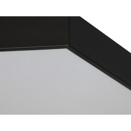 LED griestu gaismeklis LED/135W/230V 3000/4000/6500K Ø 80 cm melns
