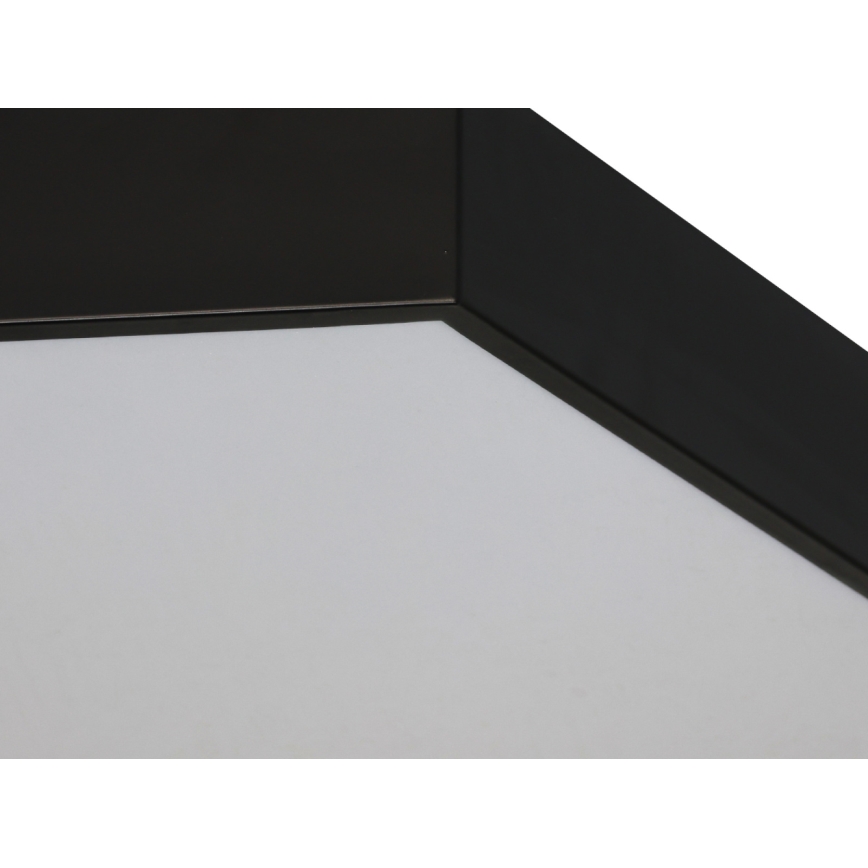 LED griestu gaismeklis LED/135W/230V 3000/4000/6500K Ø 80 cm melns