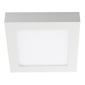 LED griestu gaismeklis LED/18W/230V 22,5x22,5 cm balts