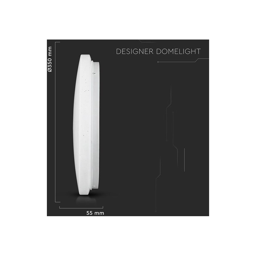 LED Griestu gaismeklis LED/24W/230V 35cm
