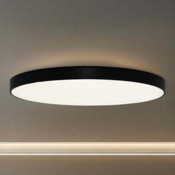 LED griestu gaismeklis LED/300W/230V 3000/4000/6500K Ø 120 cm melns
