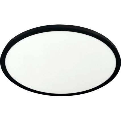 LED griestu gaismeklis LED/32W/230V 3000/4000/6500K Ø 40 cm melns