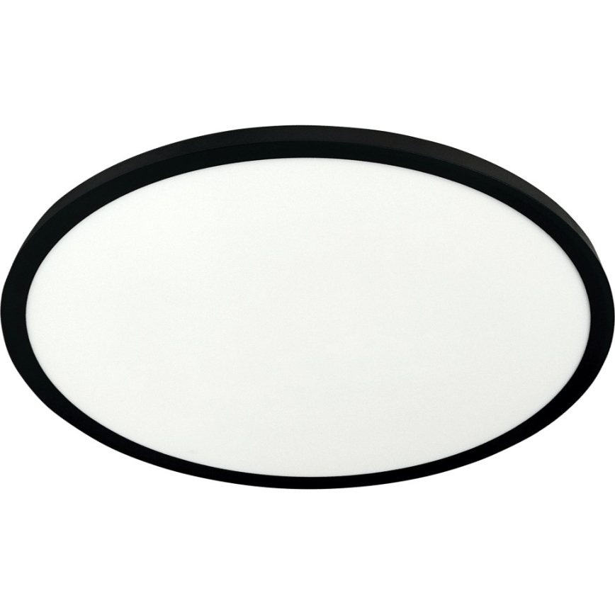 LED griestu gaismeklis LED/32W/230V 3000/4000/6500K Ø 40 cm melns