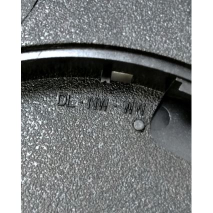 LED griestu gaismeklis LED/32W/230V 3000/4000/6500K Ø 40 cm melns