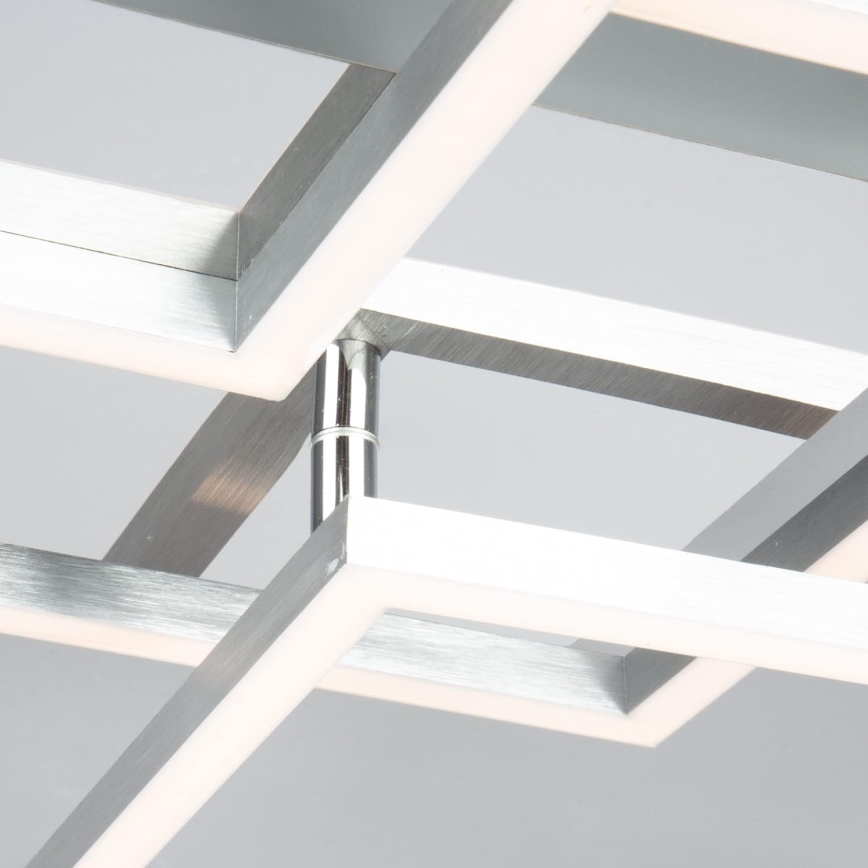 LED griestu gaismeklis LED/33W/230V 3000K matēts hroms