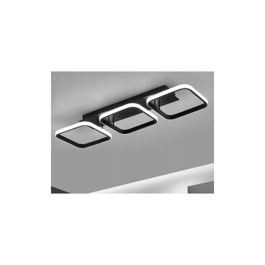 LED griestu gaismeklis LED/33W/230V melns