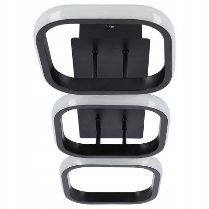 LED griestu gaismeklis LED/33W/230V melns