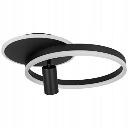 LED griestu gaismeklis LED/38W/230V + 1xGU10/30W melns