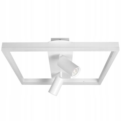 LED griestu gaismeklis LED/38W/230V + 2xGU10/30W balts