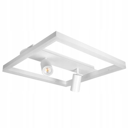 LED griestu gaismeklis LED/38W/230V + 2xGU10/30W balts