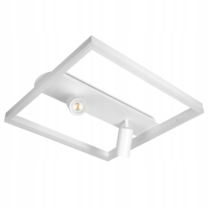 LED griestu gaismeklis LED/38W/230V + 2xGU10/30W balts