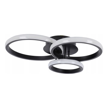 LED griestu gaismeklis LED/38W/230V melns