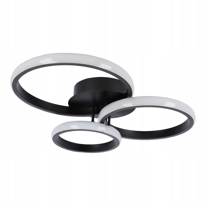 LED griestu gaismeklis LED/38W/230V melns