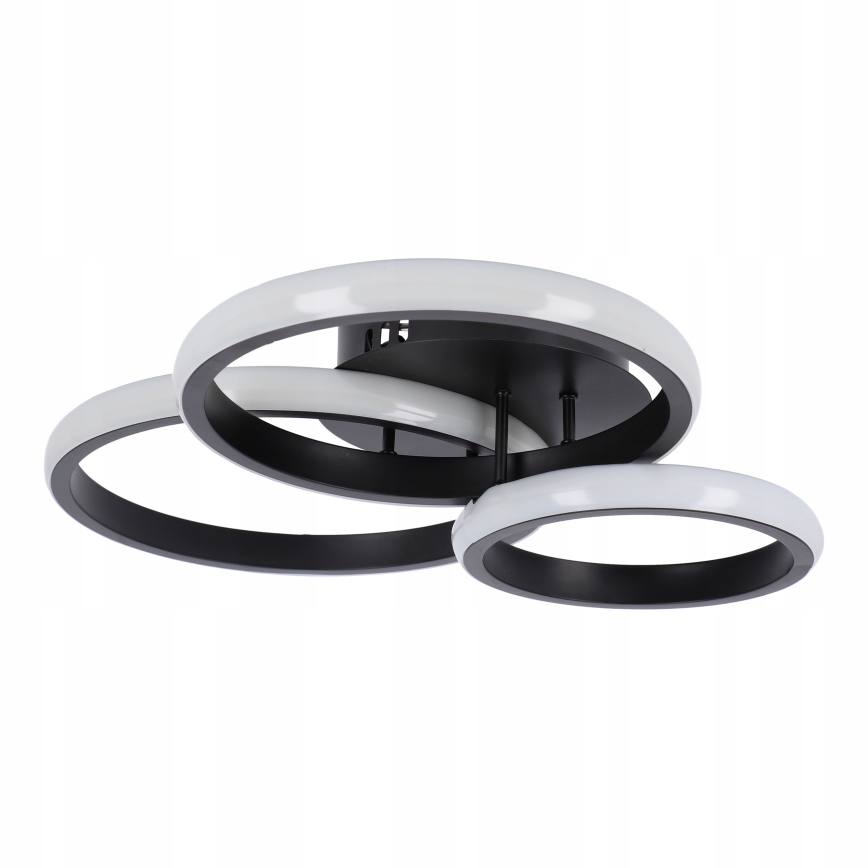 LED griestu gaismeklis LED/38W/230V melns