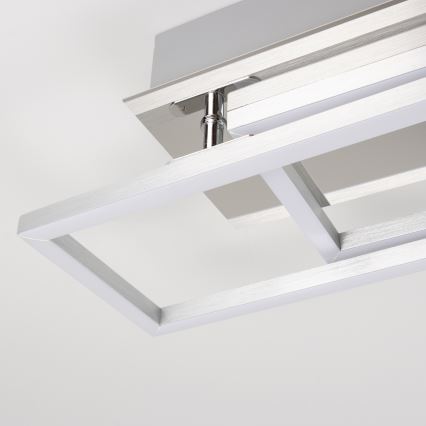 LED griestu gaismeklis LED/40W/230V matēts hroms
