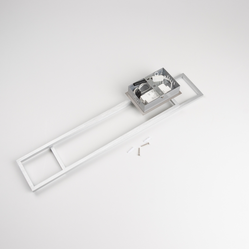 LED griestu gaismeklis LED/40W/230V matēts hroms