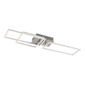 LED griestu gaismeklis LED/42W/230V 3000K matēts hroms