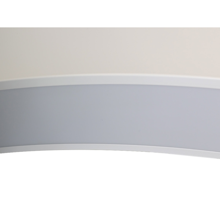 LED griestu gaismeklis LED/80W/230V 3000/4000/6500K Ø 80 cm balts