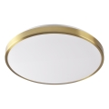 LED griestu gaismeklis LIBRA, 24W, 230V, 4000K, Ø 39 cm, zelta
