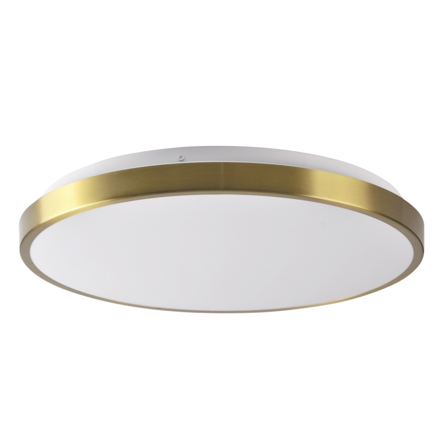 LED griestu gaismeklis LIBRA, 24W, 230V, 4000K, Ø 39 cm, zelta
