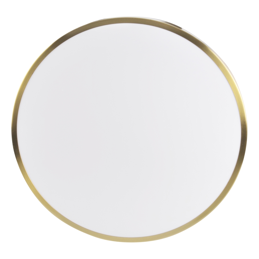 LED griestu gaismeklis LIBRA, 24W, 230V, 4000K, Ø 39 cm, zelta