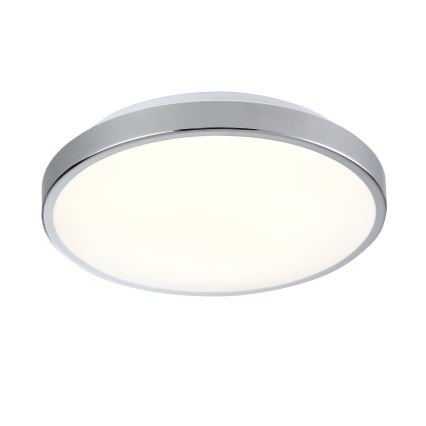 LED griestu gaismeklis LIBRA LED/15W/230V 4000K Ø 29 cm spīdīgs hroms
