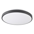 LED griestu gaismeklis LIBRA LED/24W/230V 4000K Ø 39 cm melns