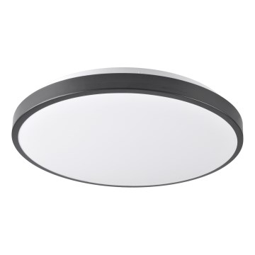 LED griestu gaismeklis LIBRA LED/24W/230V 4000K Ø 39 cm melns