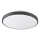 LED griestu gaismeklis LIBRA LED/24W/230V 4000K Ø 39 cm melns