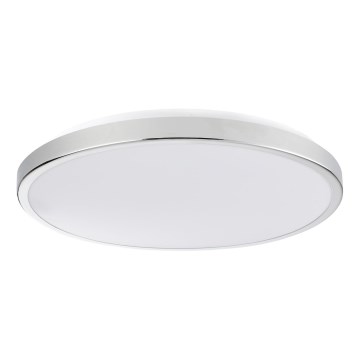 LED griestu gaismeklis LIBRA LED/24W/230V 4000K Ø 39 cm spīdīgs hroms