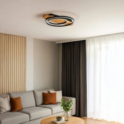 LED griestu gaismeklis MELISA LED/28W/230V 30x40 cm priede