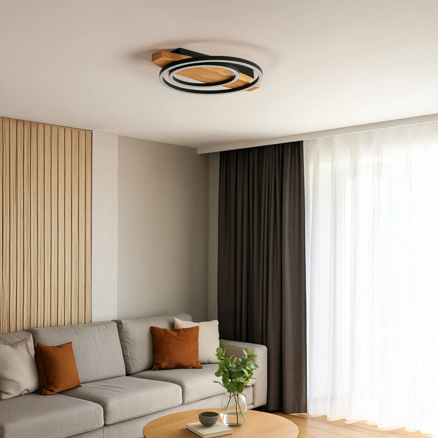 LED griestu gaismeklis MELISA LED/28W/230V 30x40 cm priede