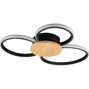 LED griestu gaismeklis SABINA LED/38W/230V kaučuka koks