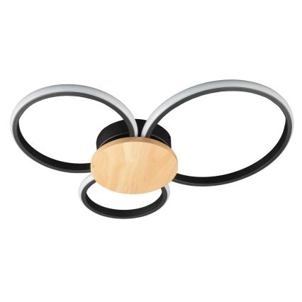 LED griestu gaismeklis SABINA LED/38W/230V kaučuka koks