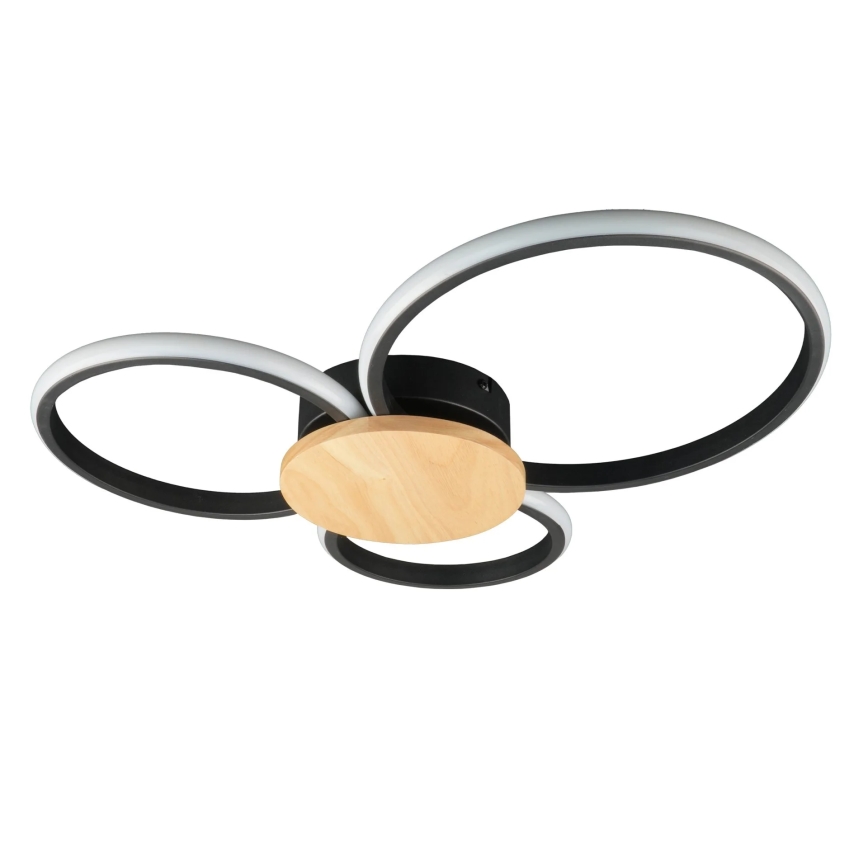 LED griestu gaismeklis SABINA LED/38W/230V kaučuka koks