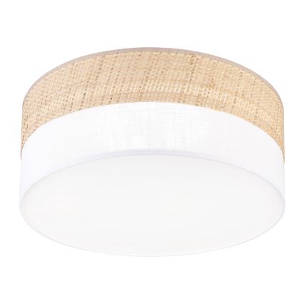 LED griestu lampa SIRJA BOHO LED/20W/230V 4000K Ø 35 cm bēša/balta