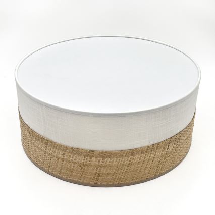 LED griestu lampa SIRJA BOHO LED/20W/230V 4000K Ø 35 cm bēša/balta